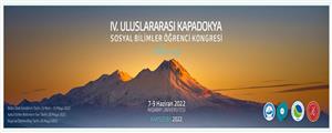 IV. Uluslararası Kapadokya Sosyal Bilimler Öğrenci Kongresi